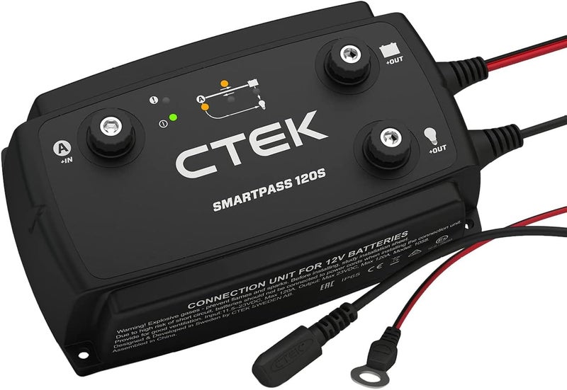 CTEK SMARTPASS 120S with Installation Kit